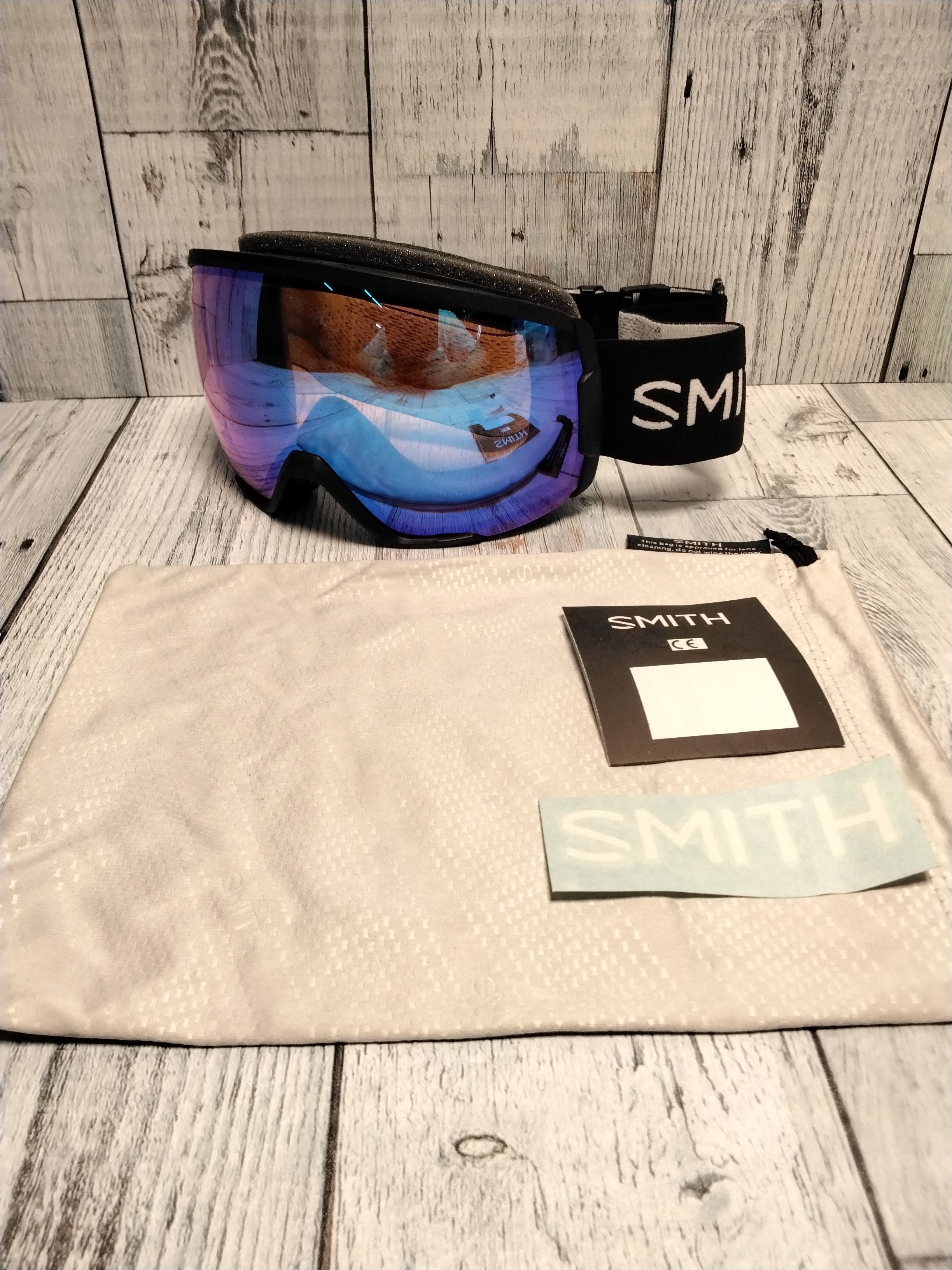 SMITH Proxy Snow Goggle w/ ChromaPop Photochromic Rose Flash Lens (7887126561006)